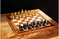 Figure di scacchi tedesche (Timeless) da 3,5 pollici con hetman aggiuntivi
